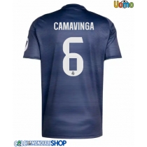 Maglie da calcio Real Madrid Eduardo Camavinga #6 Seconda Maglia 2025-26 Manica Corta